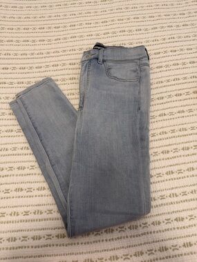 Express Light Blue Skinny Jeans for Women